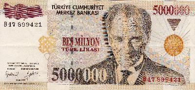 Beschrijving voorzijde: ATATURK